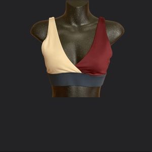 Forever 21 Color Block Sports Bra